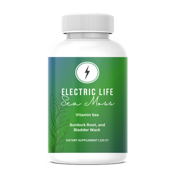 Vitamin Sea Moss Pills w/ Bladderwrack and Burdock Root